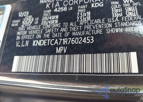 2024 Kia Seltos Sx Turbo from USA, damaged, VIN KNDETCA71R7602453